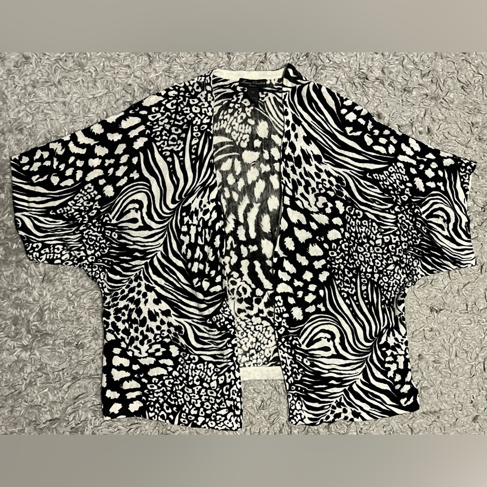 Womans Animal print light cardigan